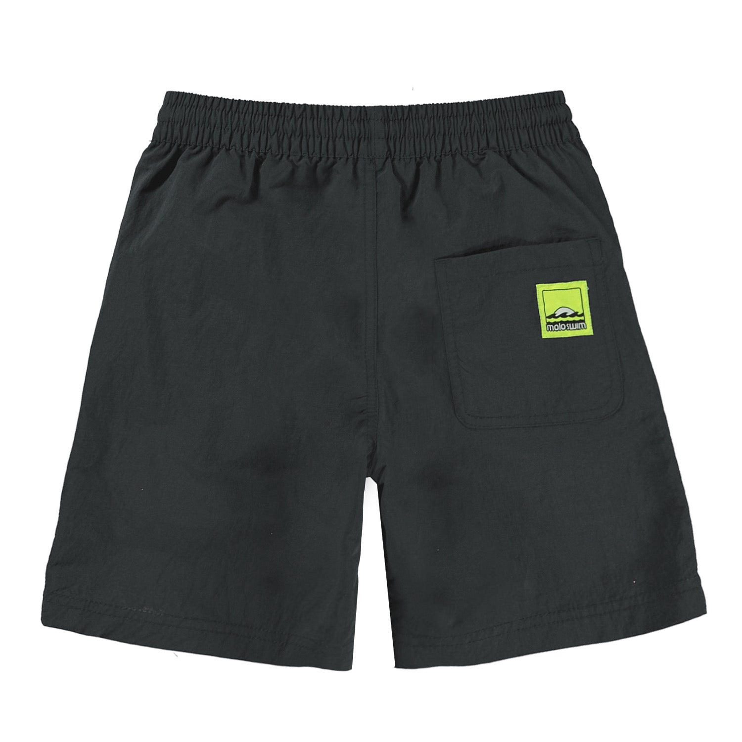 Molo Boys Nilson Solid Black Swim Shorts