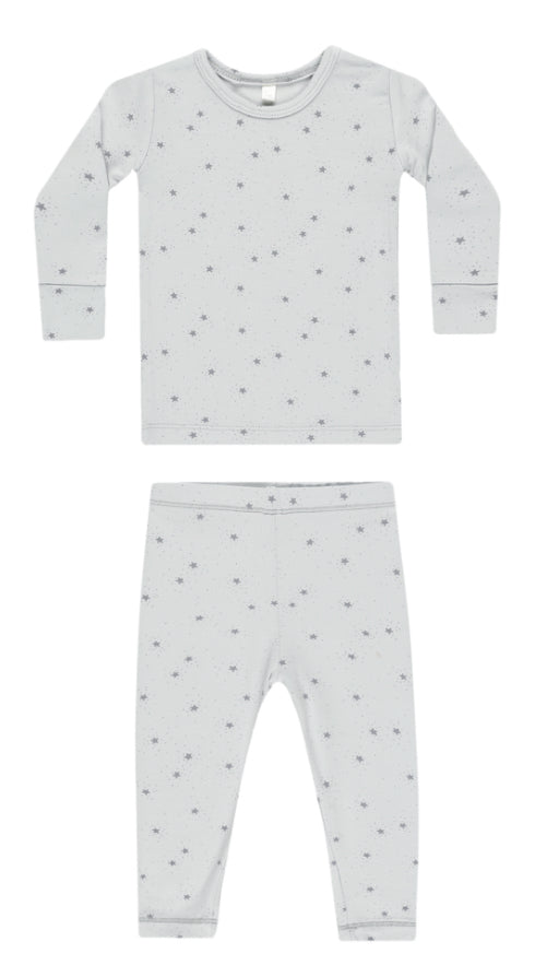 Quincy Mae Bamboo Short Sleeve Pajama Set in Bloom main image 1