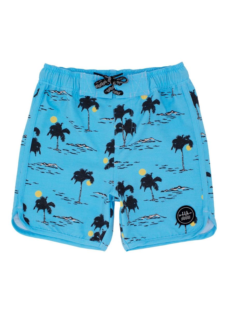 Feather 4 Arrow Boys Blue Grotto Aloha Nights Boardshorts FINAL SALE ...